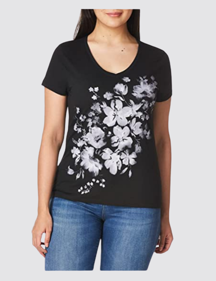 Women's Short Sleeve V-Neck